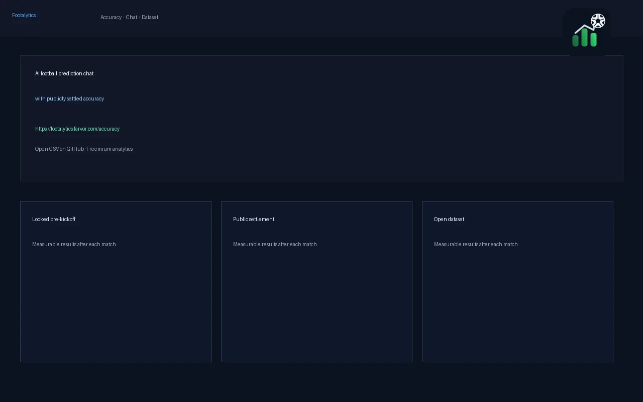 Footalytics screenshot 1